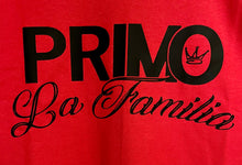 Load image into Gallery viewer, Primo La Familia T-Shirt (Red)
