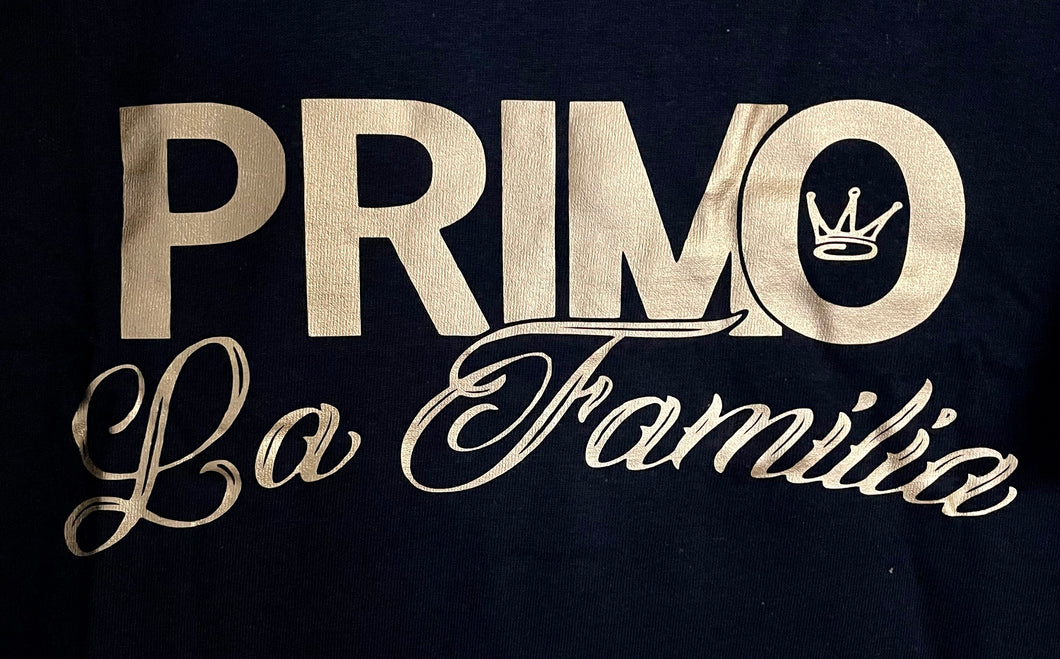 Primo La Familia T-Shirts (Black & Gold)